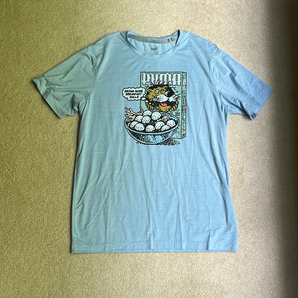 Puma Golf Breakfast Ball Graphic T-Shirt